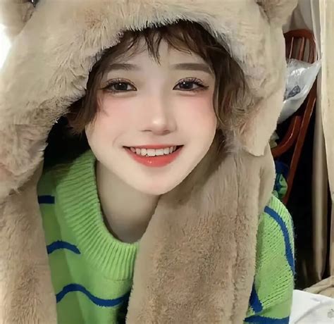 一点点甜美女生头像真人