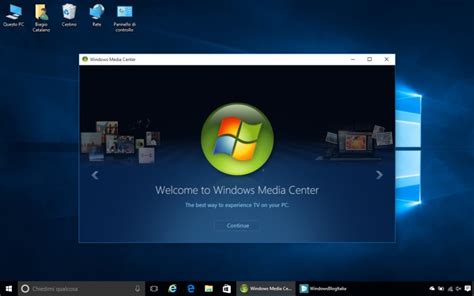 Cómo recuperar Windows Media Center en Windows 10