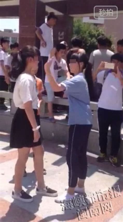南安两初中女生暴力3分钟 小学女生被扇25巴掌[视频]-闽南网