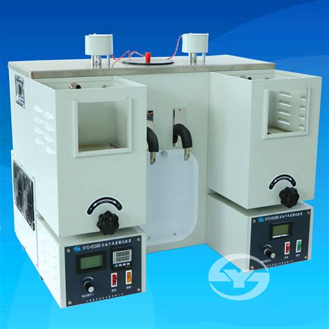 石油产品蒸馏试验器SYD-6536B型低温双管式石油产品蒸馏测定仪