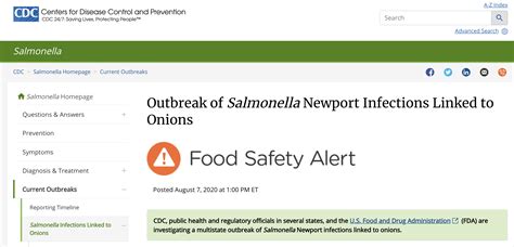 美国43州640人感染沙门氏菌，来源或为洋葱-新闻频道-和讯网