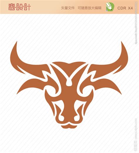 牛头logo|平面|标志|江山万里 - 原创作品 - 站酷 (ZCOOL)