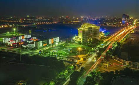 在家看天下·每日一景丨扬州广陵新城崛起 打造最大城市氧吧_中国江苏网
