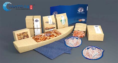 月途文化湛江钱大姐水产包装设计包装袋设计包装盒设计|平面|包装|月途文化 - 原创作品 - 站酷 (ZCOOL)