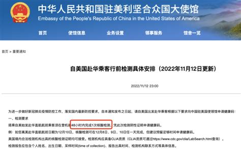 中国驻多国大使馆放宽回国核酸检测要求，出入境机票降价18% - 时局 - 新湖南