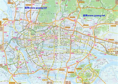 蓝色立体广州地图素材图片免费下载-千库网