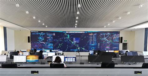 科技调度台-地铁应急指挥中心-太空科技风整装解决方案