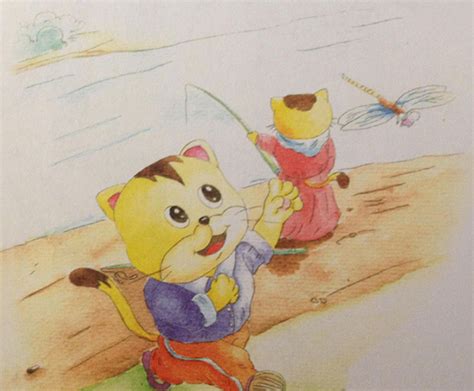 中文绘本小猫钓鱼儿童故事绘本分享-叫叫阅读