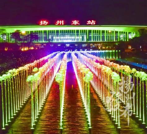 扬州大型光影水秀《运河之光》元宵节首秀！时间表来了！