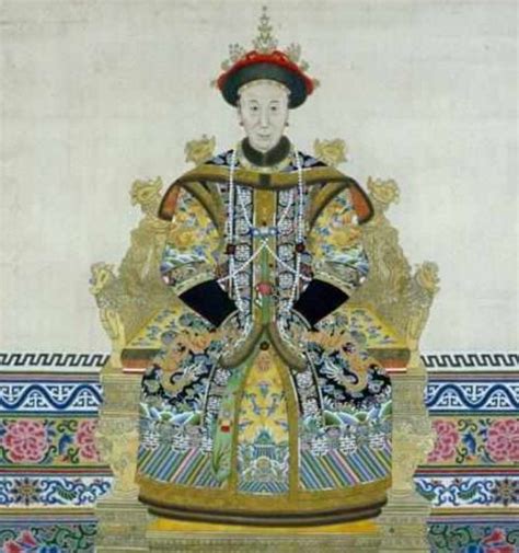 清朝皇后画像：她是历史上最后一个皇太后，画像与本人相差太大！