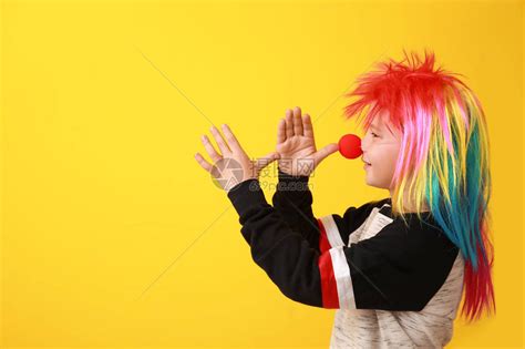 非主流假发小孩头像
