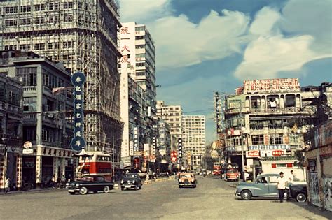 六十年代香港弥敦道 曾经的林荫大道|佐敦|林荫大道|港督_新浪新闻