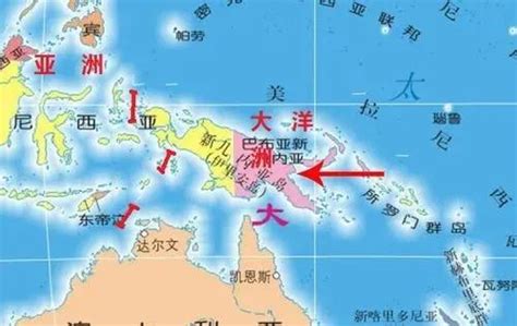 巴布亚新几内亚地图 - 卫星地图、位置在哪里 - 八九网