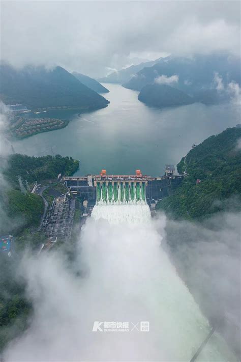 多图直击｜怀柔西水峪水库泄洪现场_京报网