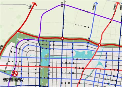濮阳新区规划图