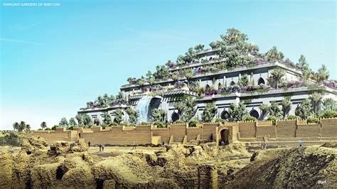 巴比伦空中花园：故事俗、建筑奇，真实的园子估计不会太大！