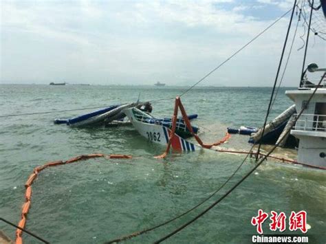 两船在广州港水域触碰致一船翻沉 落水人员全获救|落水|水域|事故_新浪新闻