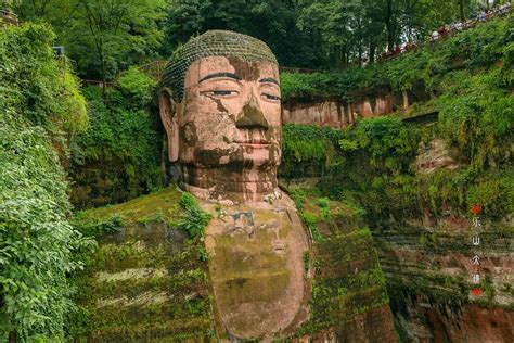 四川乐城山，世界上最大的佛像，乐山大佛|乐城|乐山大佛|景区_新浪新闻