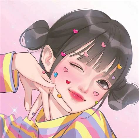 非主流少女心头像
