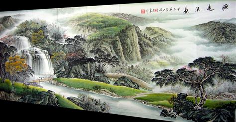 中国山水画名家作品：《黄山图》欣赏 - 知乎