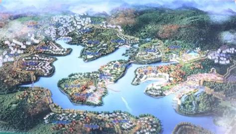 罗甸2020年规划,罗甸县城全景,贵州罗甸新县城规划图_大山谷图库