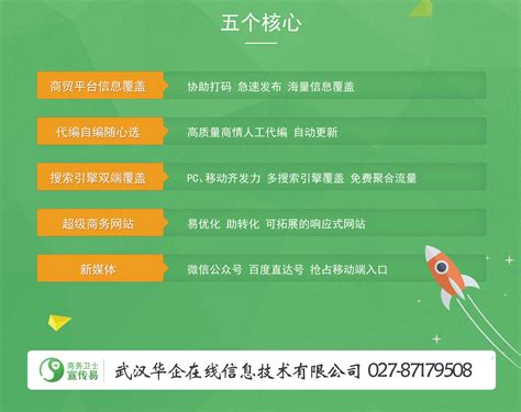石首市商友宣传易推广收费-武汉华企在线信息技术有限公司-258企业信息
