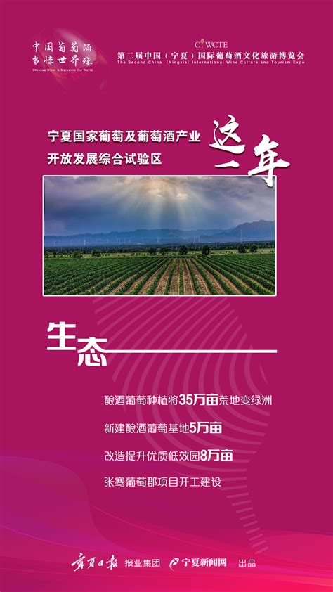 宁夏国家葡萄及葡萄酒产业开放发展综合试验区这一年——生态·品牌·政策·文旅