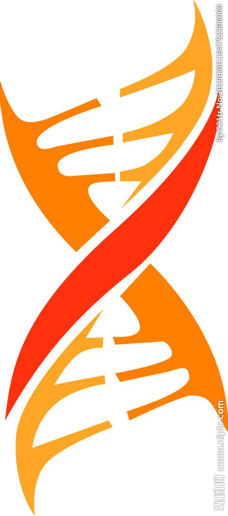 科学遗传学载体标志设计。基因分析，研究生物技术代码Dna。生物技术基因组染色体.素材图片免费下载-千库网