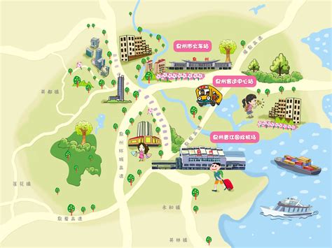 简易地图图片