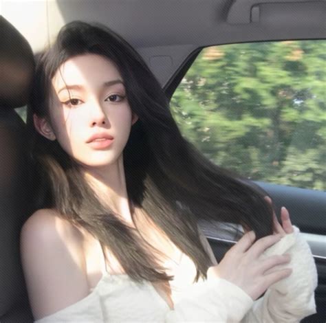 甜美女生御姐头像真人