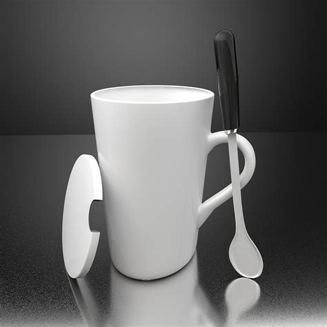 日常生活生活创意陶瓷水杯|三维|产品|JianAng - 原创作品 - 站酷 (ZCOOL)