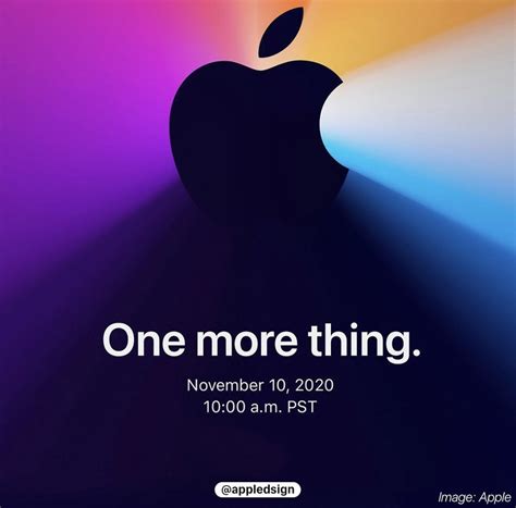 苹果再推送新品发布会邀请函：主题为“One More Thing”