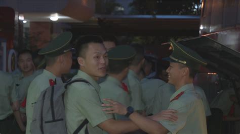 视频|武警中山支队举行2023年度士兵退役仪式