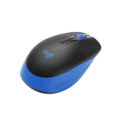 Logitech M190 Full Size Wireless Mouse Blue | Computer Lounge