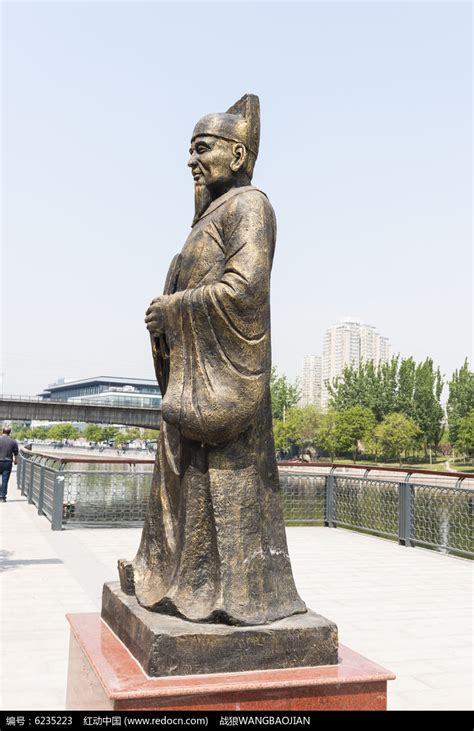 张释之雕像高清图片下载_红动中国