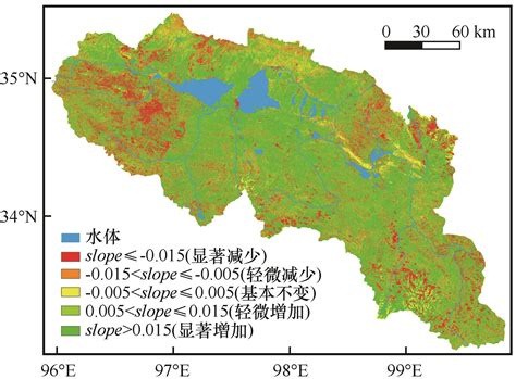 2000 — 2019 年中国西北地区植被覆盖变化及其影响因子