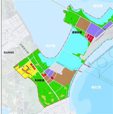 汕尾新港区规划打造临港物流商贸服务区，位于汕尾市红海湾北片区-汕尾吉屋网