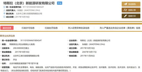 特斯拉注册新能源研发公司 或为在华国产打头站_搜狐汽车_搜狐网