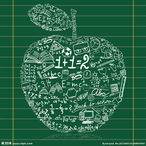 苹果数学公式矢量图__学习用品_生活百科_矢量图库_昵图网nipic.com