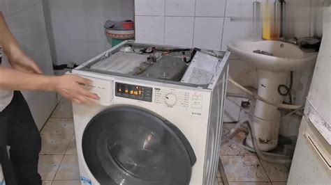 滚筒洗衣机维修视频讲解，讲得太详细，快来看看吧