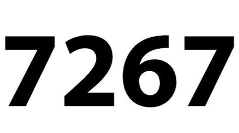 Zahl 7267