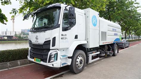 韩国现代HDC-6 Neptune Concept氢燃料电池重卡亮相2019中国进博会 重型车网——传播卡车文化 关注卡车生活