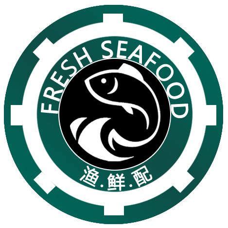 鱼图形餐饮海鲜logo标志模板-包图网