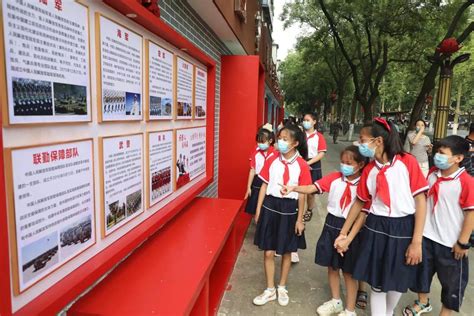 河南省洛阳市西工区国防教育军史宣传长廊建成揭幕-河南省退役军人事务厅