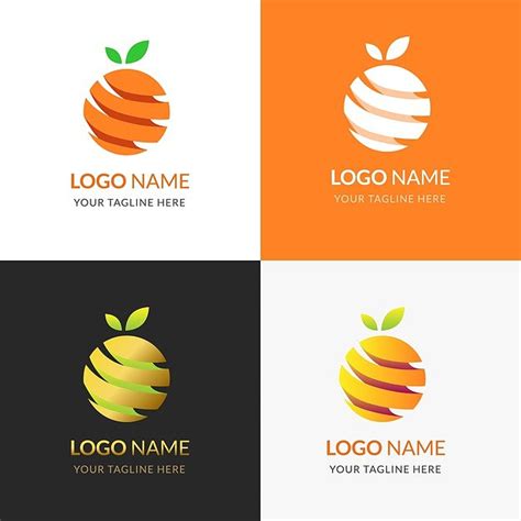 橙子跨境logo设计 - 标小智LOGO神器