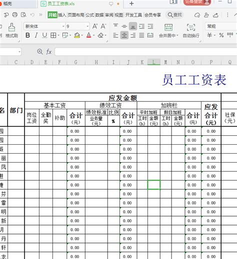 工资表的填列 - 知乎