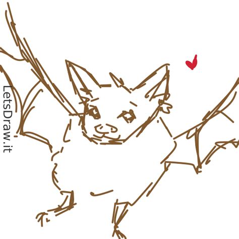 How to draw bat / wwzk95fh.png / LetsDrawIt