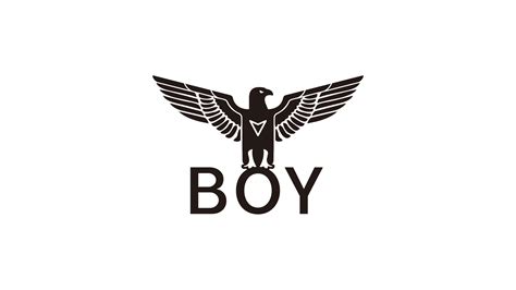 约克男孩BOY服装品牌创意以鹰来迎合消费群体的喜好_空灵LOGO设计公司