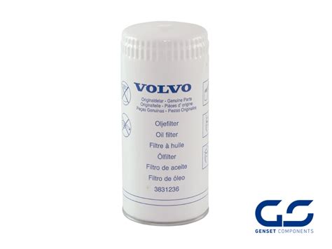 Filtre à huile Volvo 3831236 - GENSET COMPONENTS