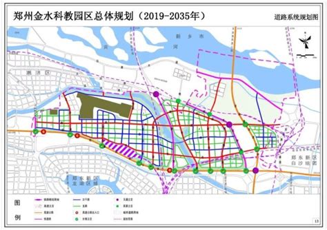 郑州金水科教园区总体规划出炉 多条道路将直通北龙湖_手机新浪网
